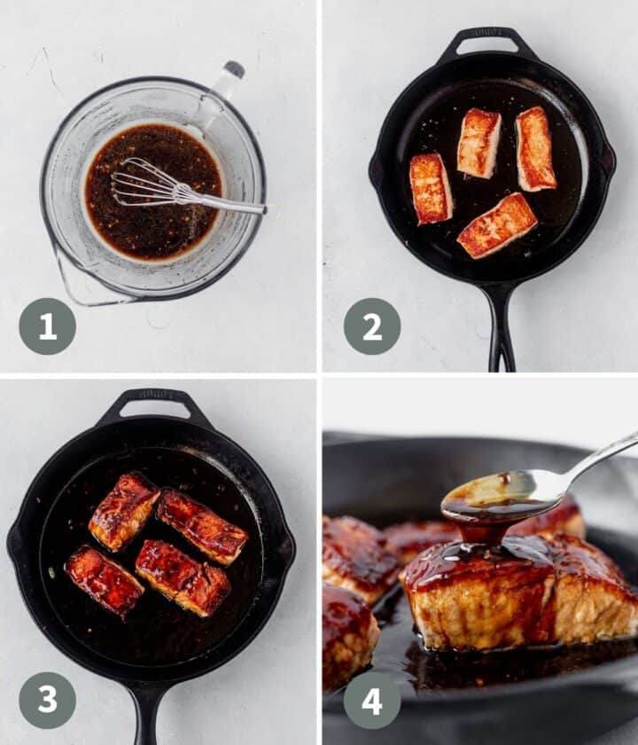 Easy Teriyaki Glazed Salmon | What Molly Made