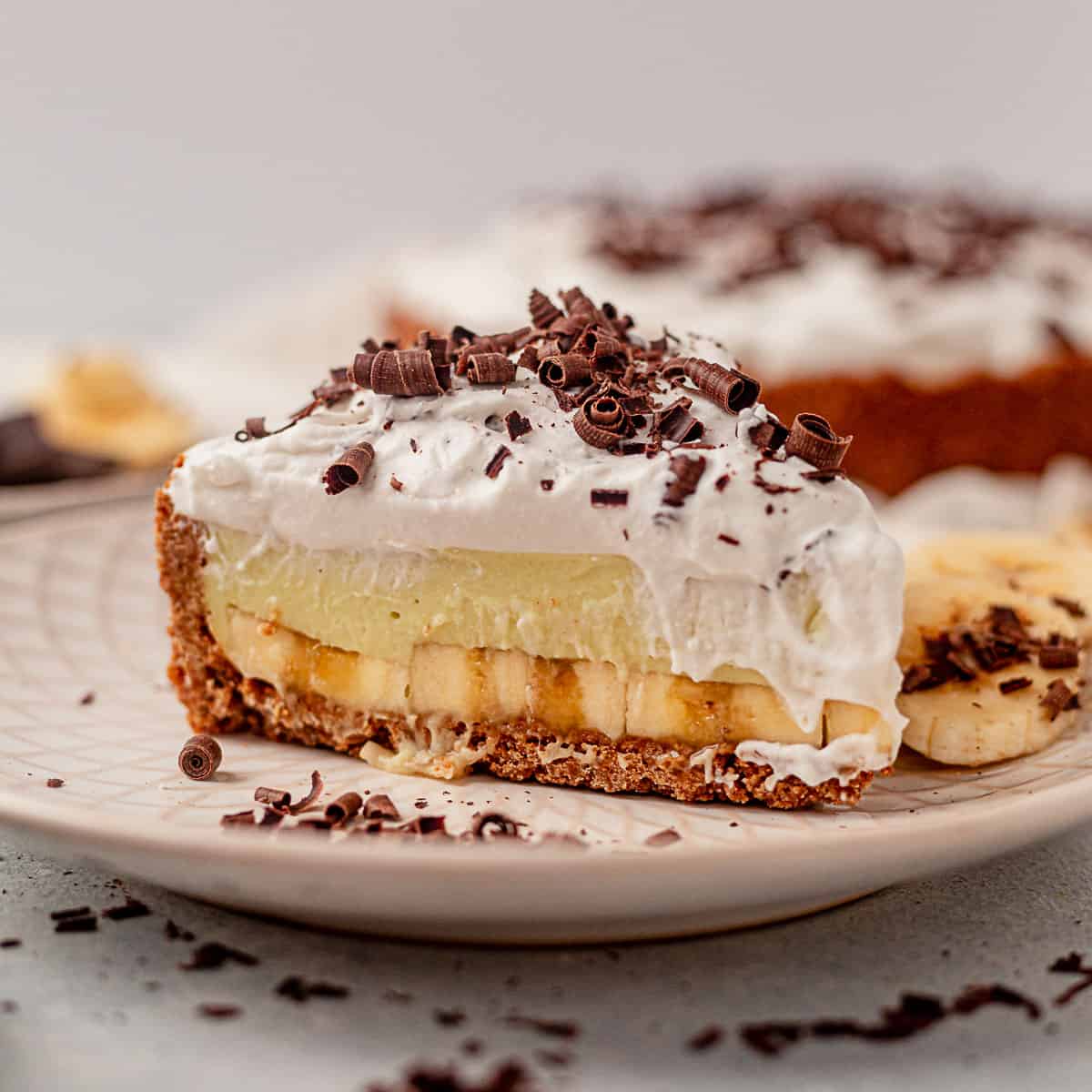 Vegan Banana Cream Pie