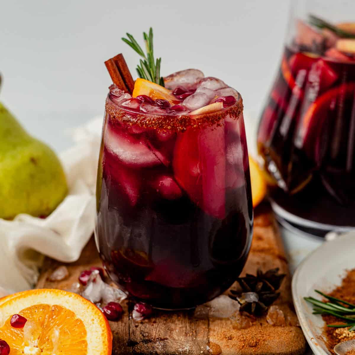 Winter Sangria Cocktail Recipe for a Crowd