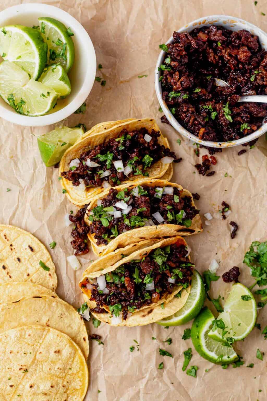 Easy Chorizo Street Tacos Recipe