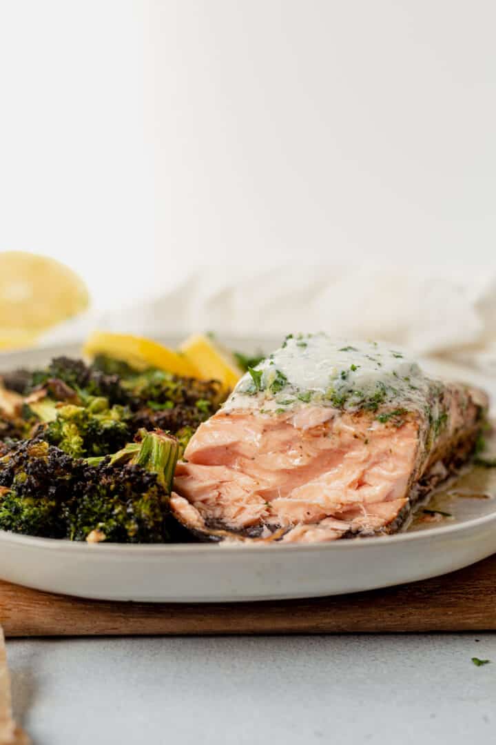 Olive Garden Herb Grilled Salmon | What Molly Made
