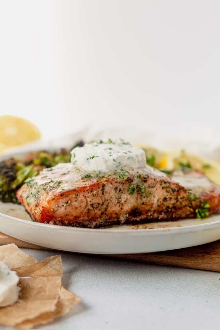 Olive Garden Herb Grilled Salmon | What Molly Made