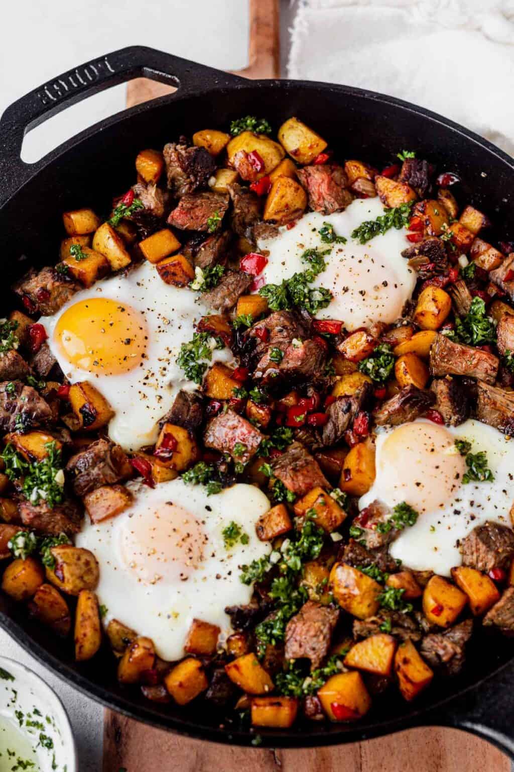 Steak Potato and Egg Hash | What Molly Made