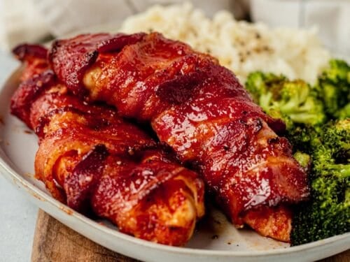 Bacon wrapped chicken breast ninja online foodi