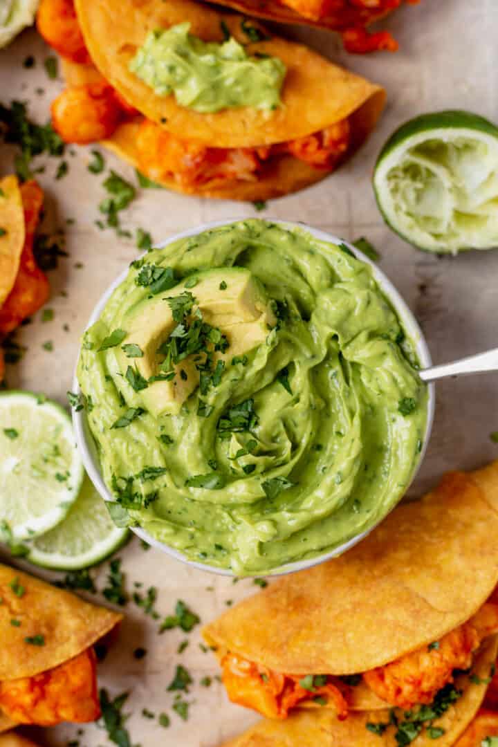 easy-avocado-lime-crema-recipe-vegan