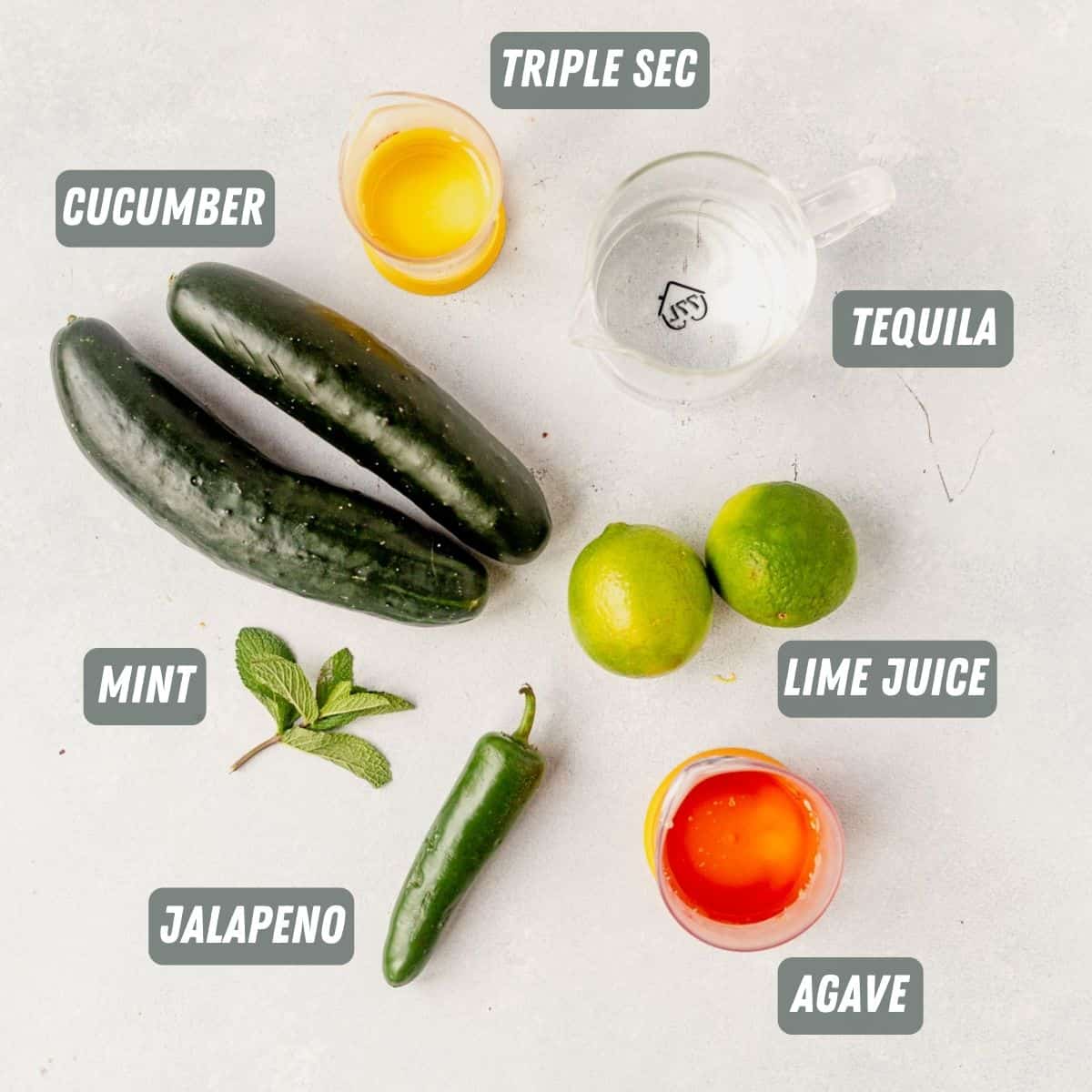 cucumber margarita ingredients