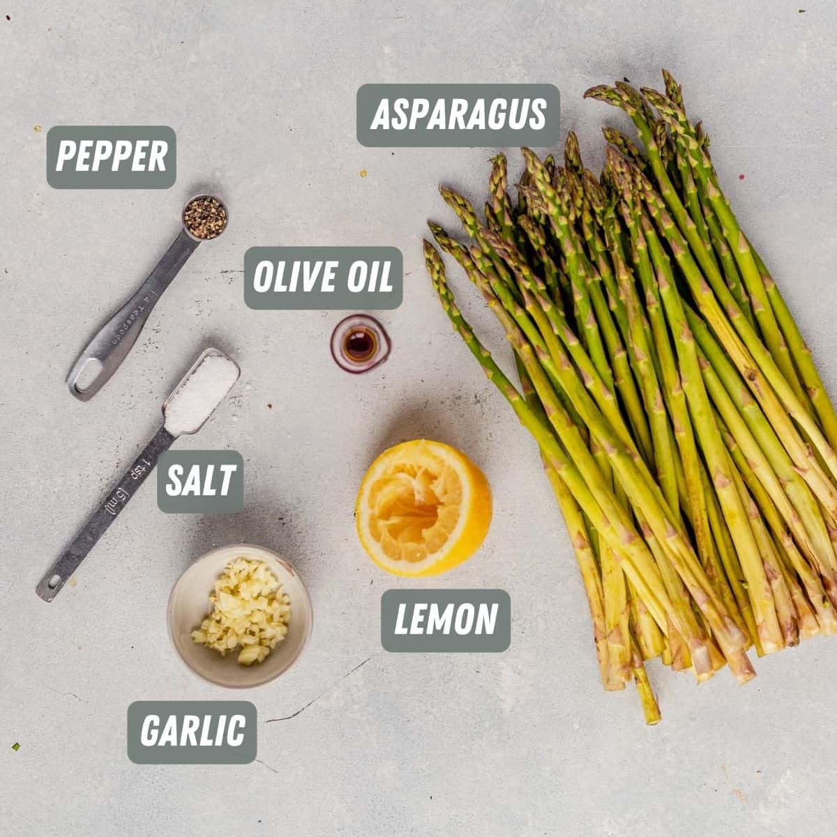 ingredients for instant pot asparagus