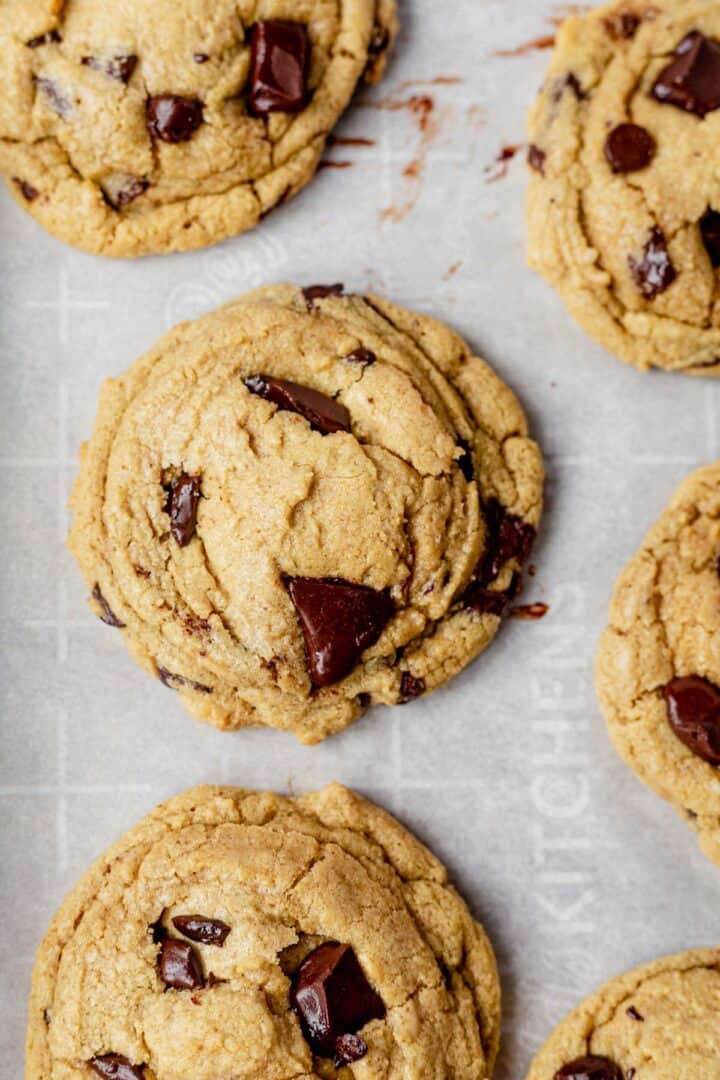 Oat Flour Chocolate Chip Cookies - What Molly Made