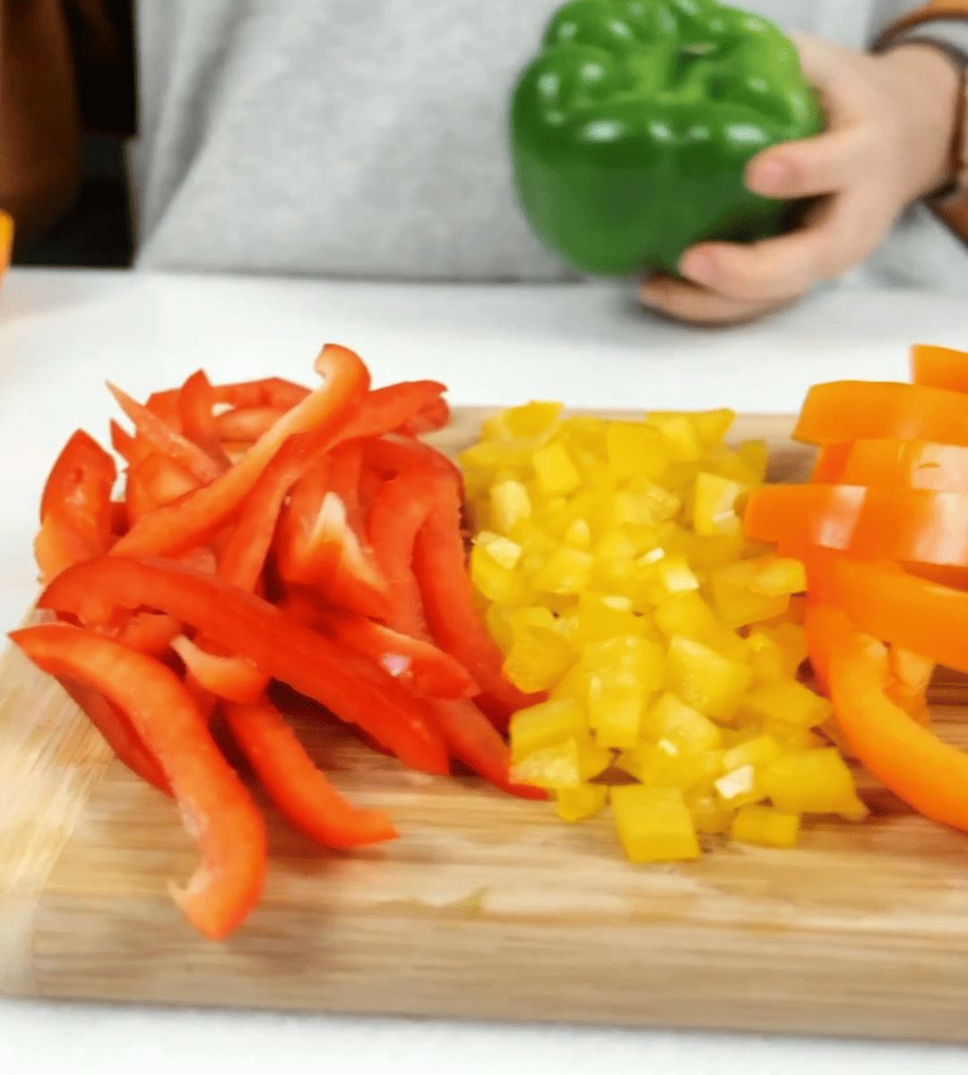 How to Dice a Bell Pepper — The Sunny Palate