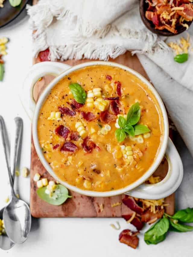 Instant Pot Corn Chowder What Molly Made 