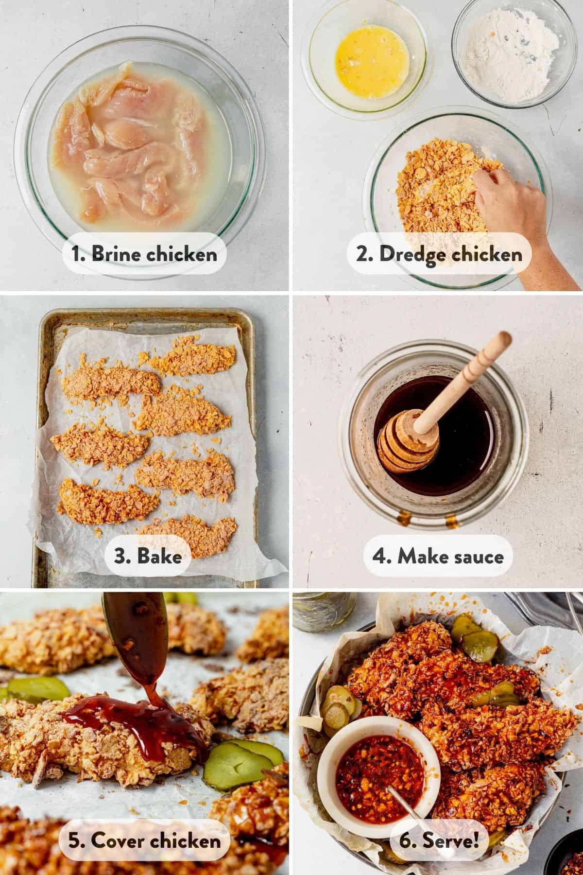 how to make hot honey chicken tenders