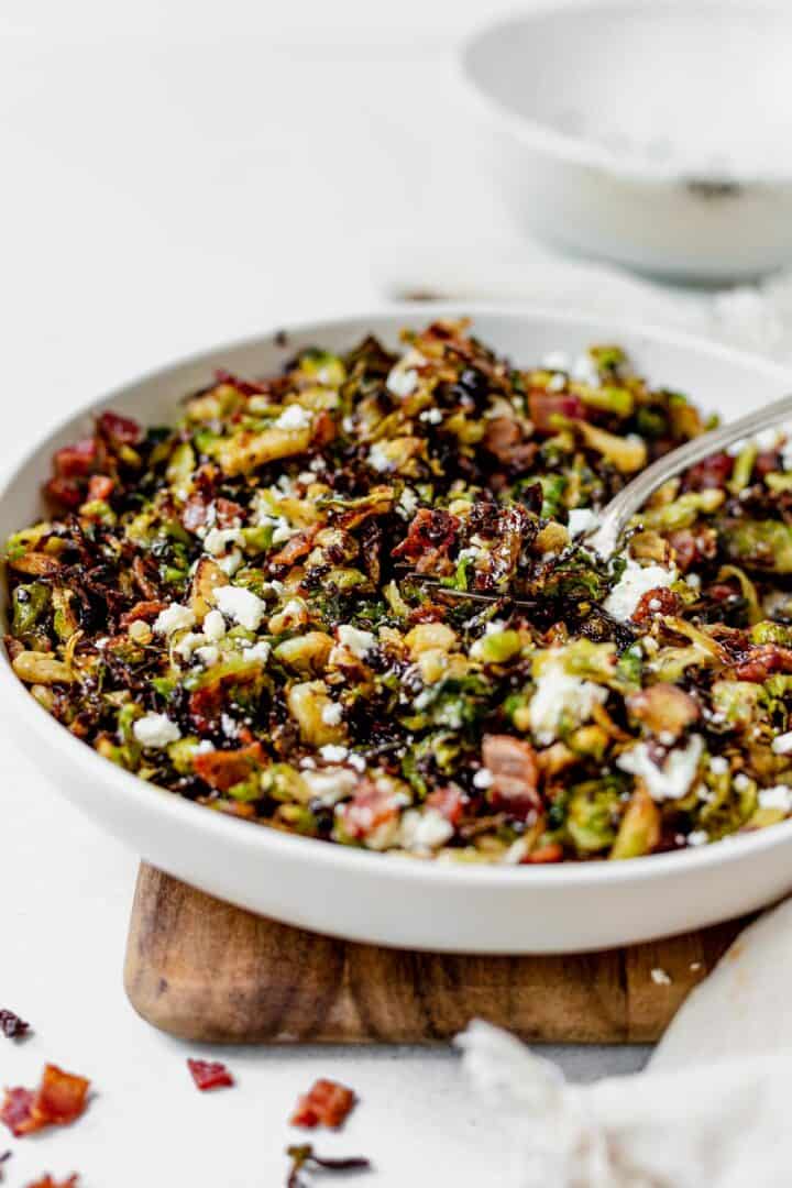 Bacon and Brussels Sprout Hash What Molly Made