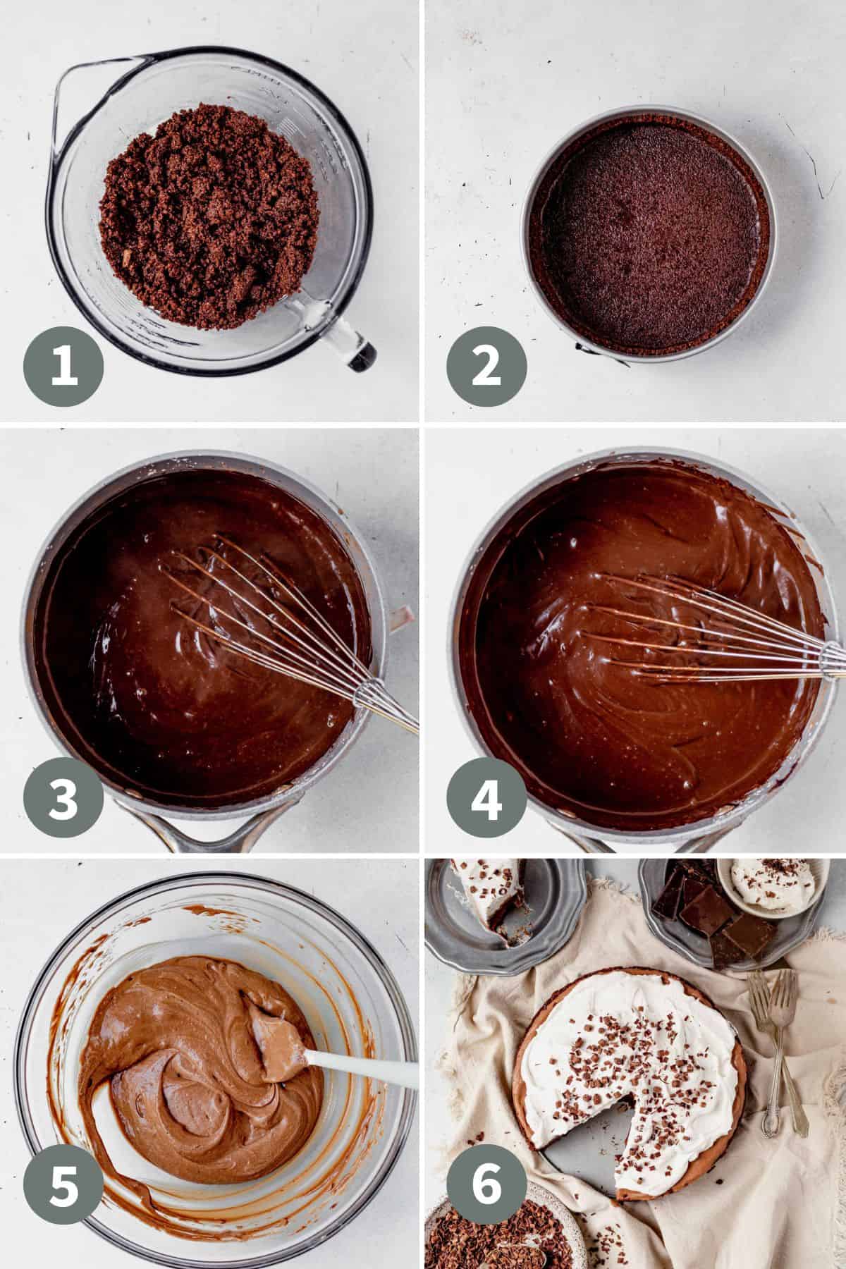 how to make dairy free vegan chocolate pie