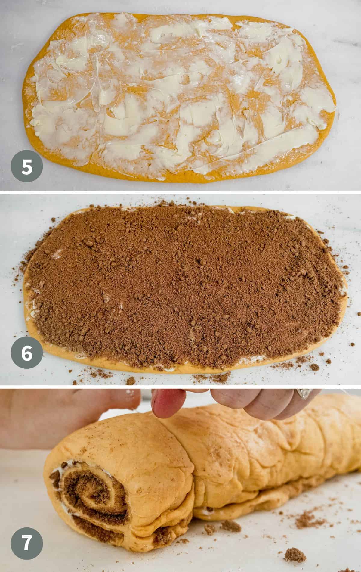 how to make pumpkin cinnamon rolls