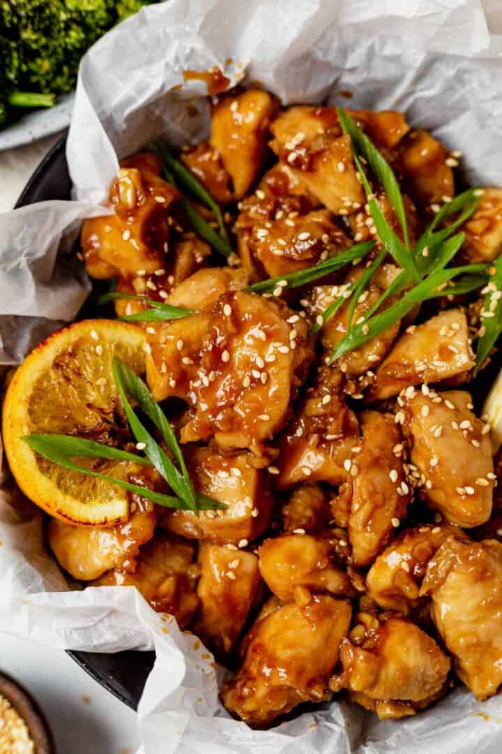 Air Fryer Orange Chicken | What Molly Made