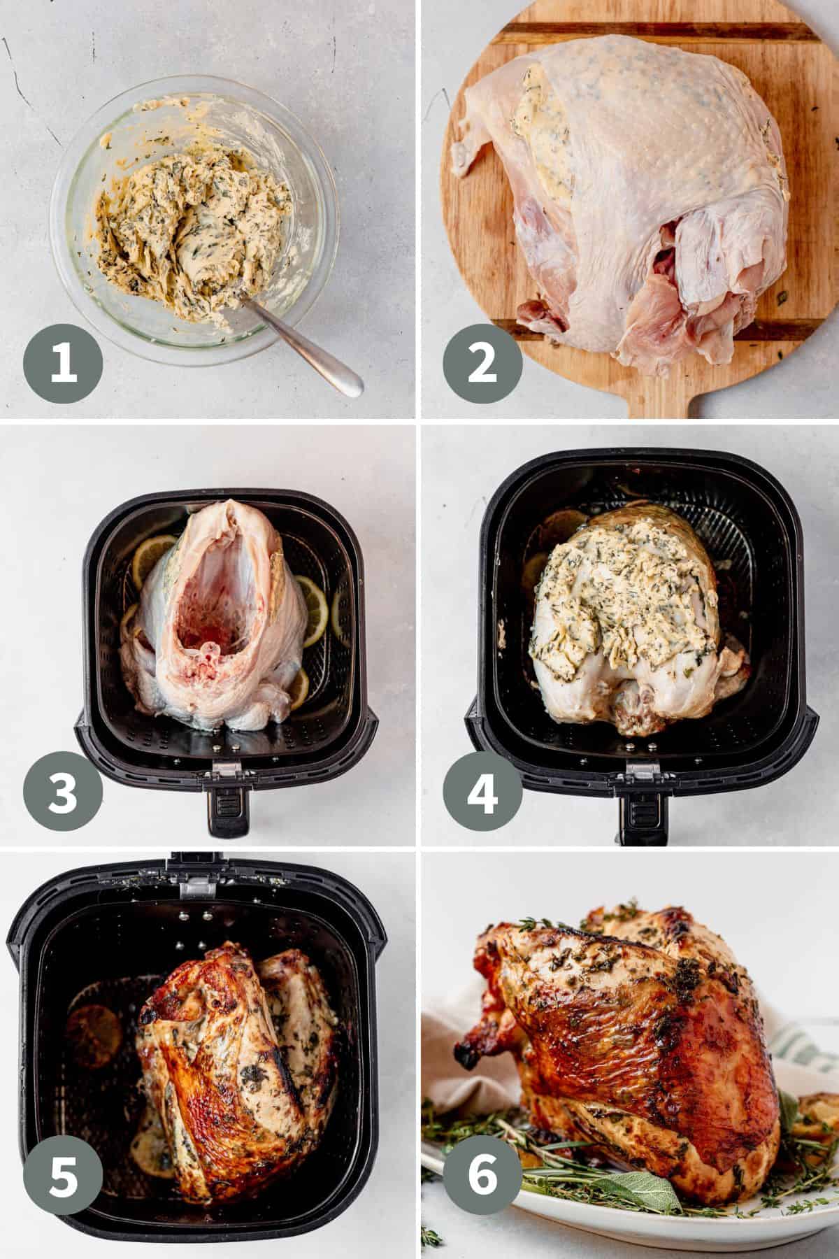how to make air fryer turkey breast