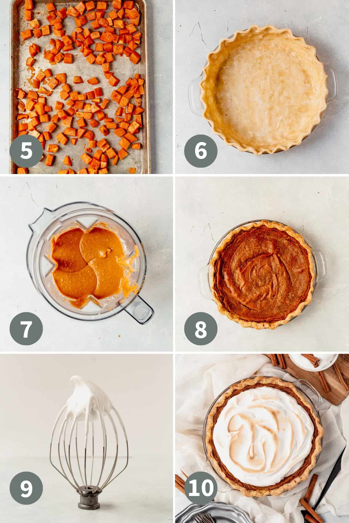 how to make vegan sweet potato pie