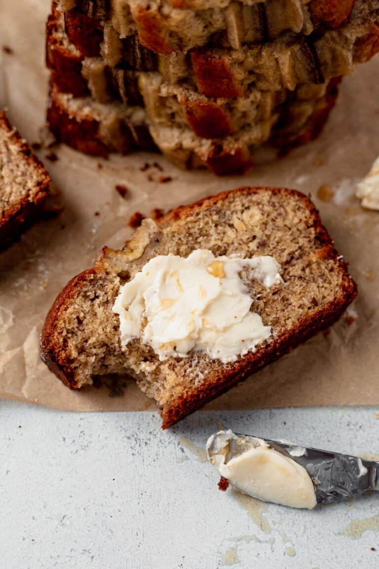 Brown Butter Banana Bread What Molly Made