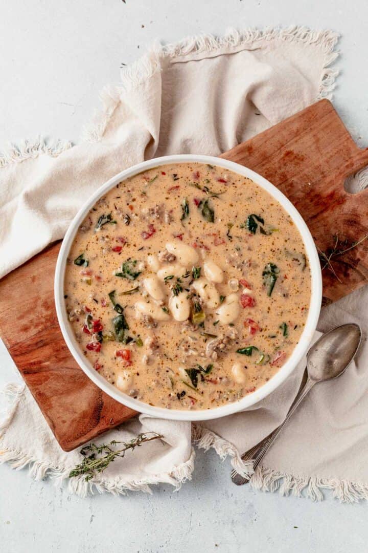 Creamy Sausage Gnocchi Soup What Molly Made