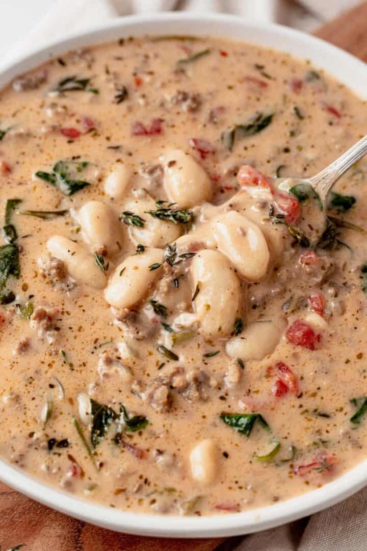 Creamy Sausage Gnocchi Soup What Molly Made