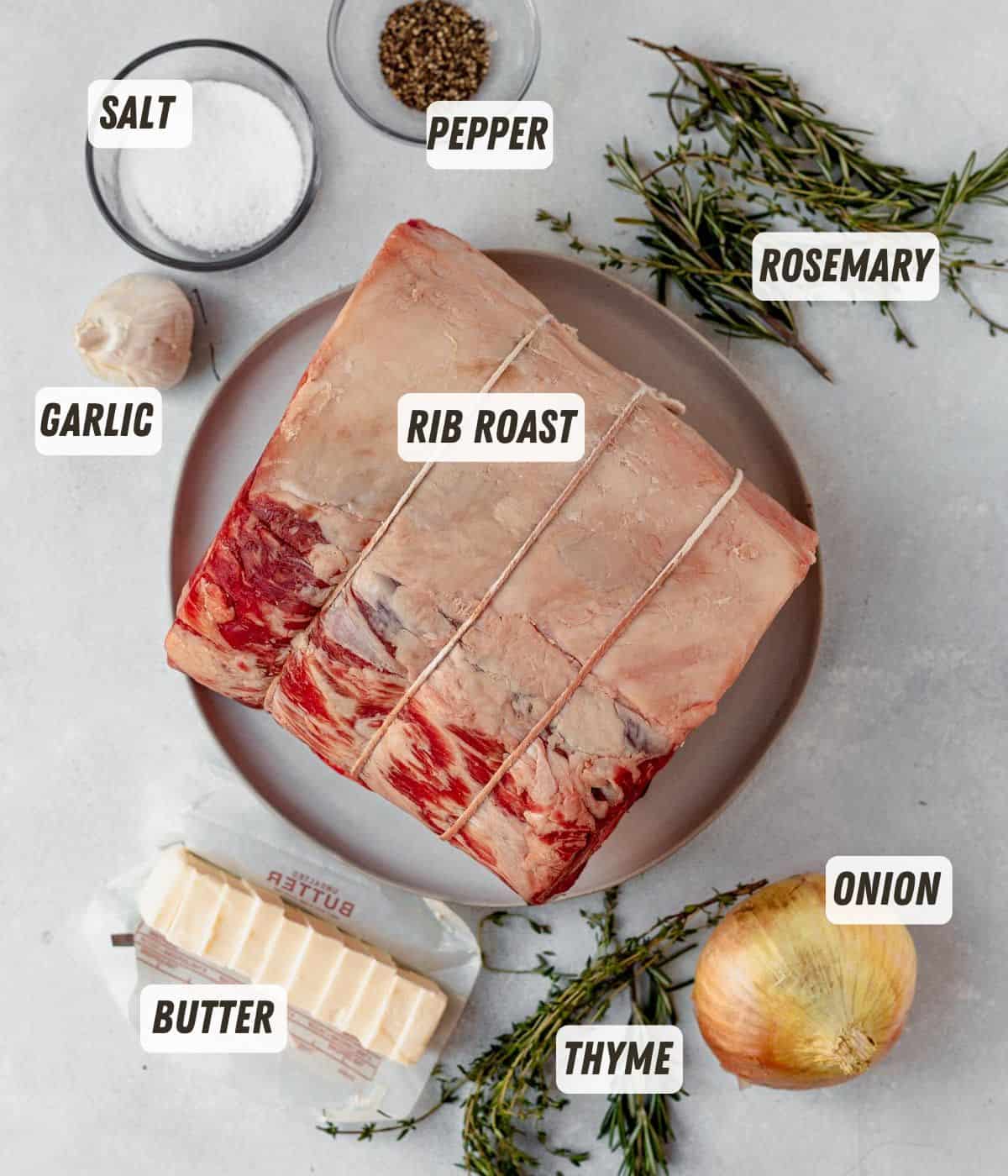 standing rib roast ingredients