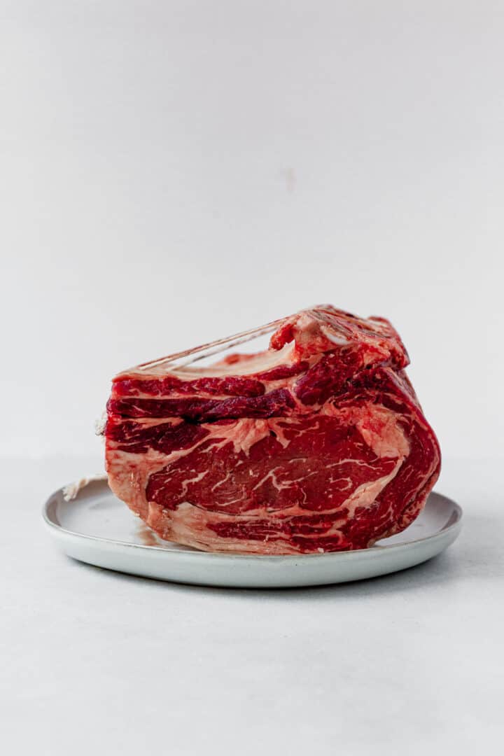 Garlic Herb Standing Rib Roast (Prime Rib) What Molly Made