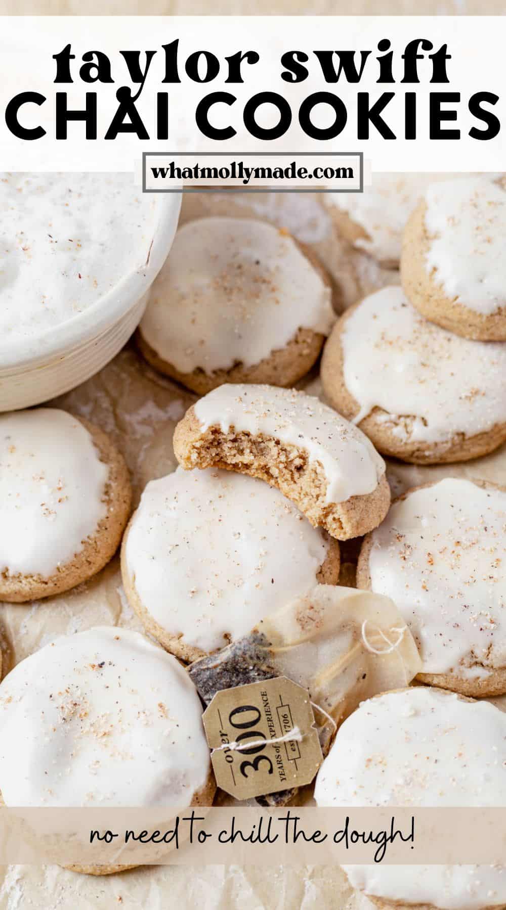 Taylor Swift Chai Cookies | What Molly Made