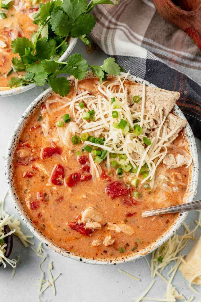 Slow Cooker Buffalo Chicken Chili | What Molly Made