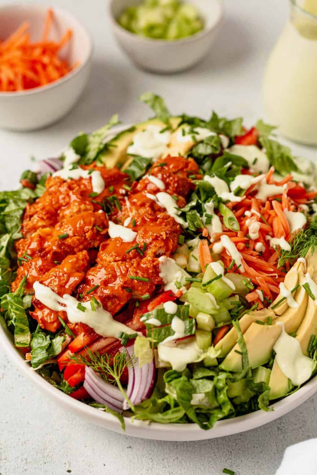 Buffalo Chicken Salad - What Molly Made