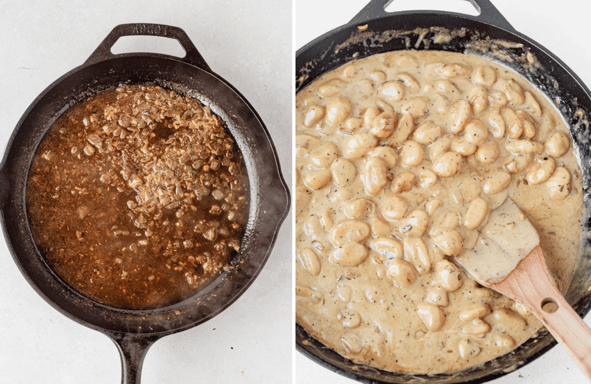 how to make one pan creamy chicken and gnocchi
