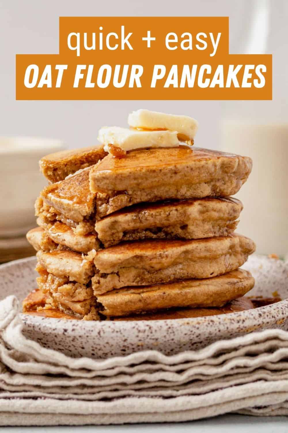 Oat Flour Pancakes | What Molly Made