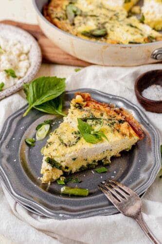 Asparagus and Cheese Frittata | What Molly Made