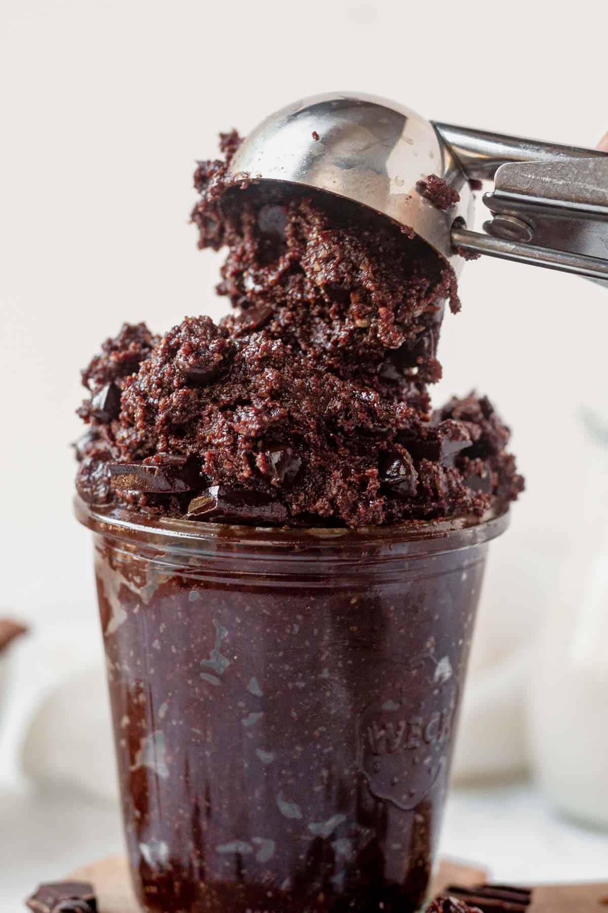 Edible Brownie Batter - Cookie Dough Diaries