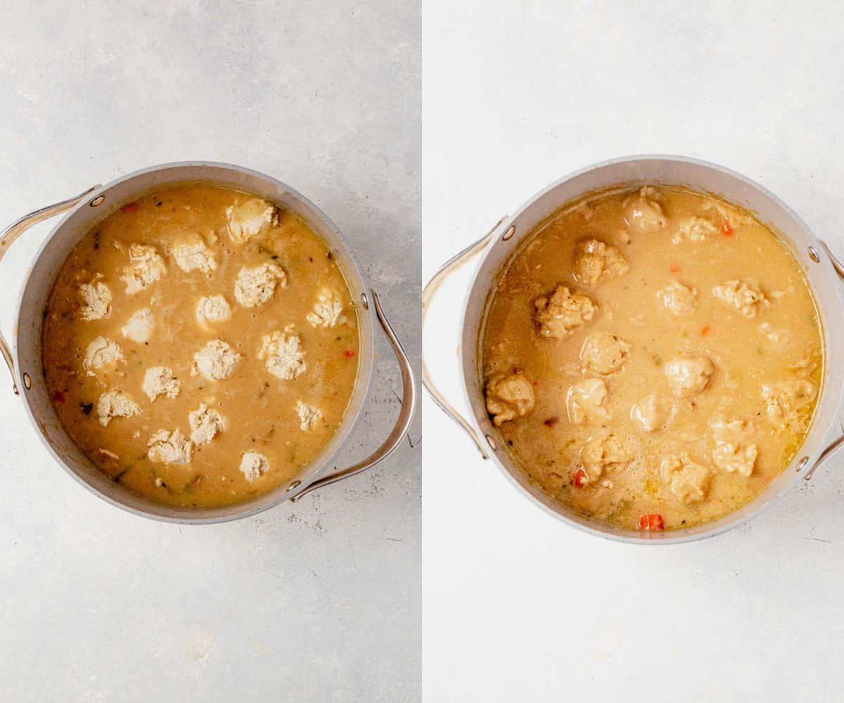 Gluten-Free Chicken and Dumplings (with Bisquick!) - Meaningful Eats