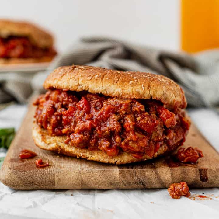 Healthy Sloppy Joes Recipe [Slow Cooker or Stovetop]