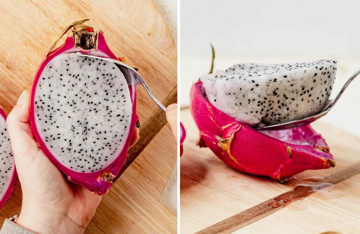 How To Cut Dragon Fruit - What Molly Made