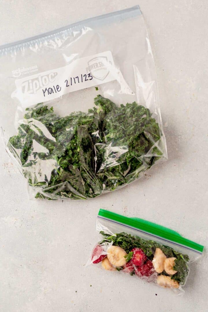 How to Freeze Kale What Molly Made