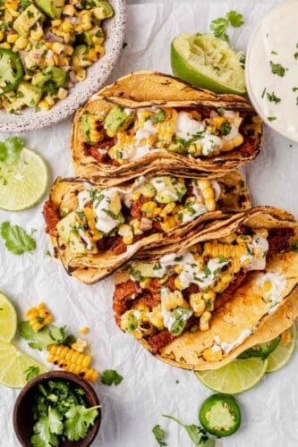 Pork Tenderloin Tacos with Corn Salsa | What Molly Made