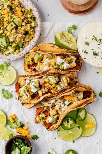 Pork Tenderloin Tacos with Corn Salsa | What Molly Made