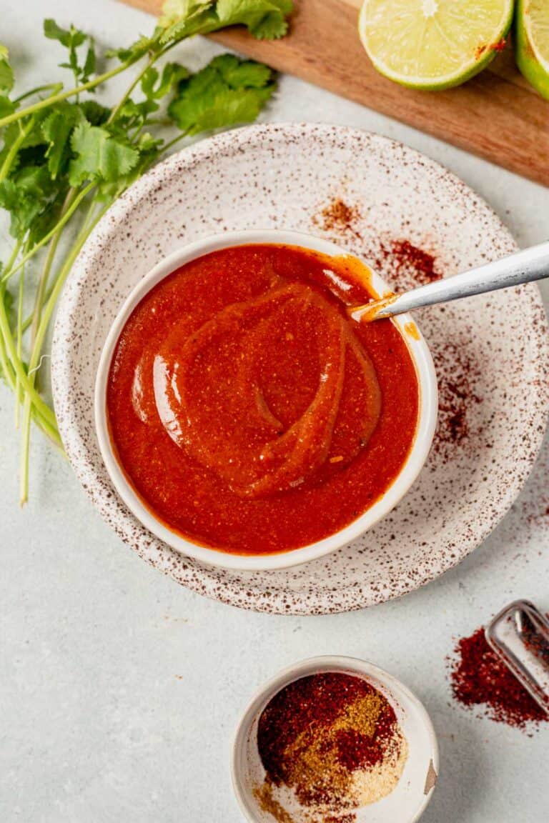 GlutenFree Enchilada Sauce (Homemade & Easy!)