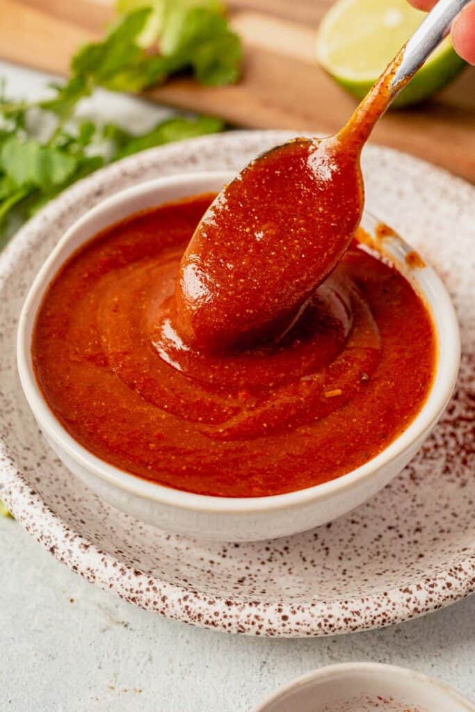 GlutenFree Enchilada Sauce (Homemade & Easy!)