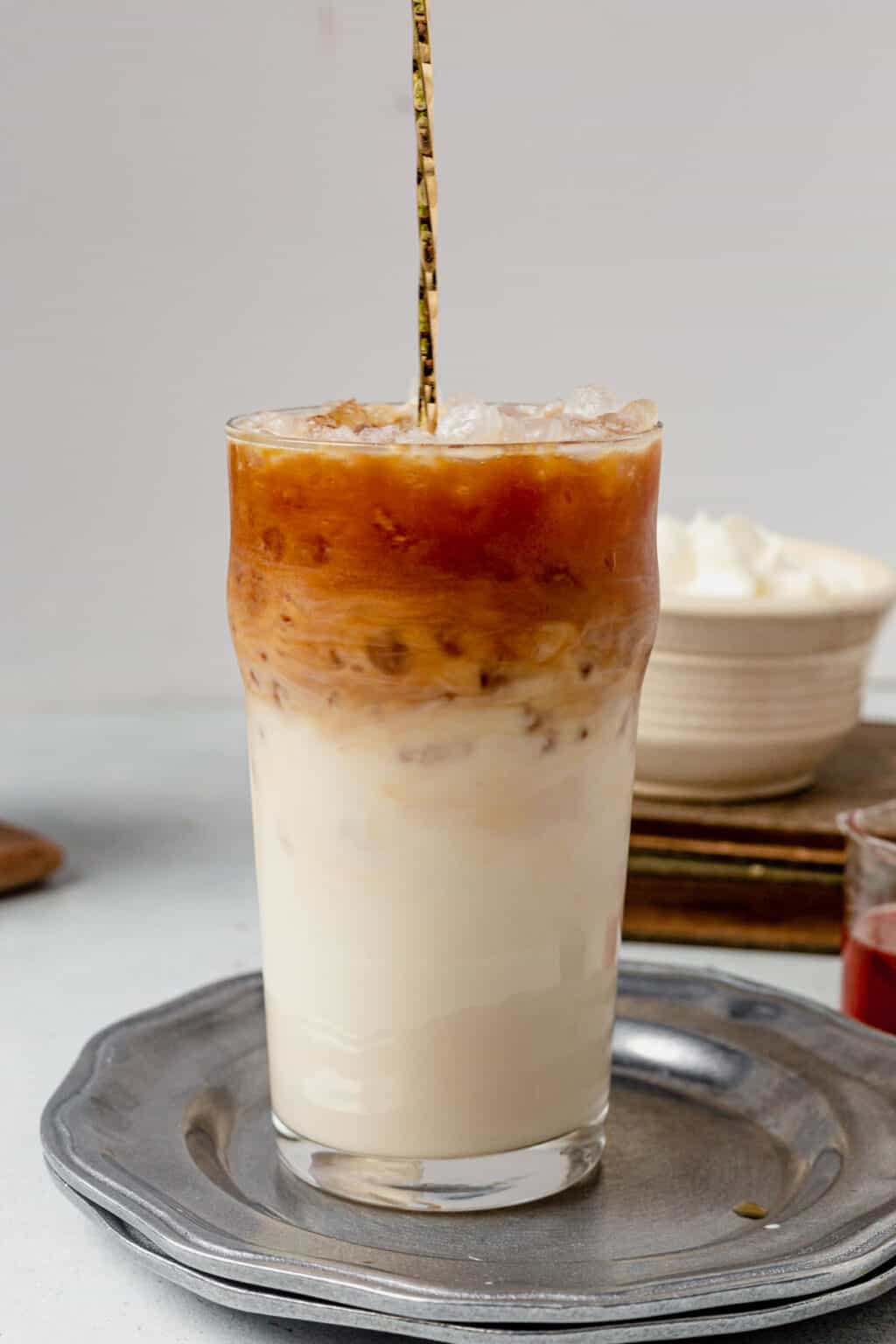 Iced Caramel Latte Recipe (Starbucks Copycat)