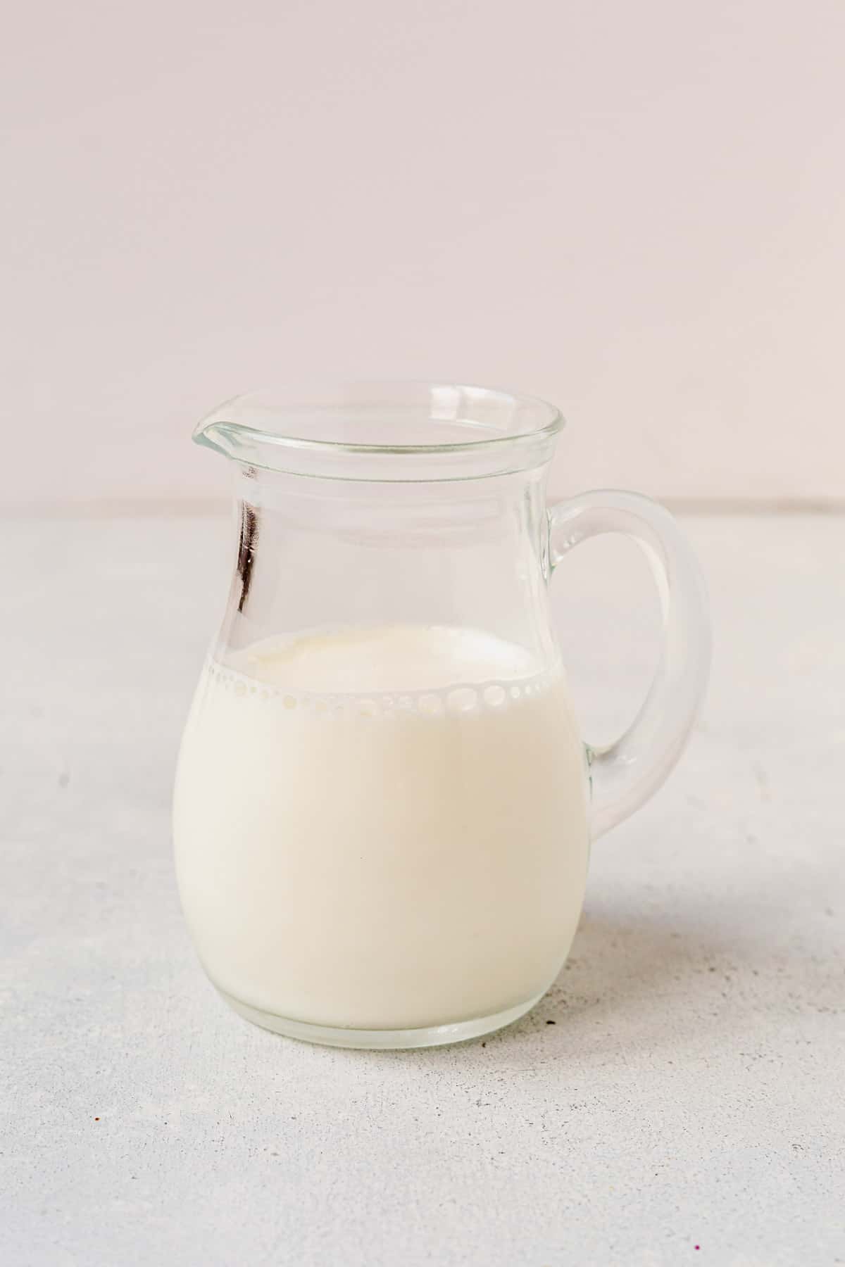 buttermilk in a glass jar