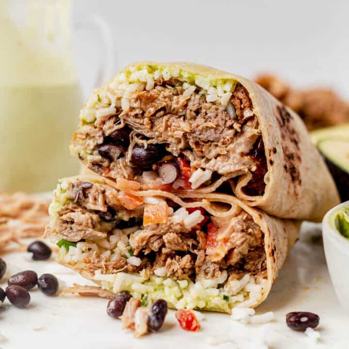 Pork Carnitas Burrito Recipe (Chipotle Copycat)