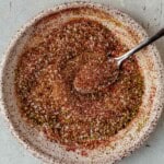 carnitas seasoning in a dish
