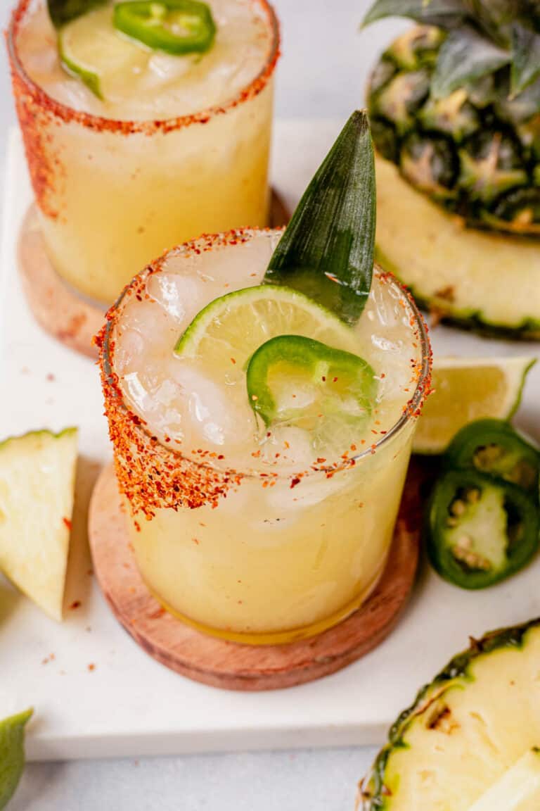 Fresh Pineapple Jalapeño Margarita Recipe