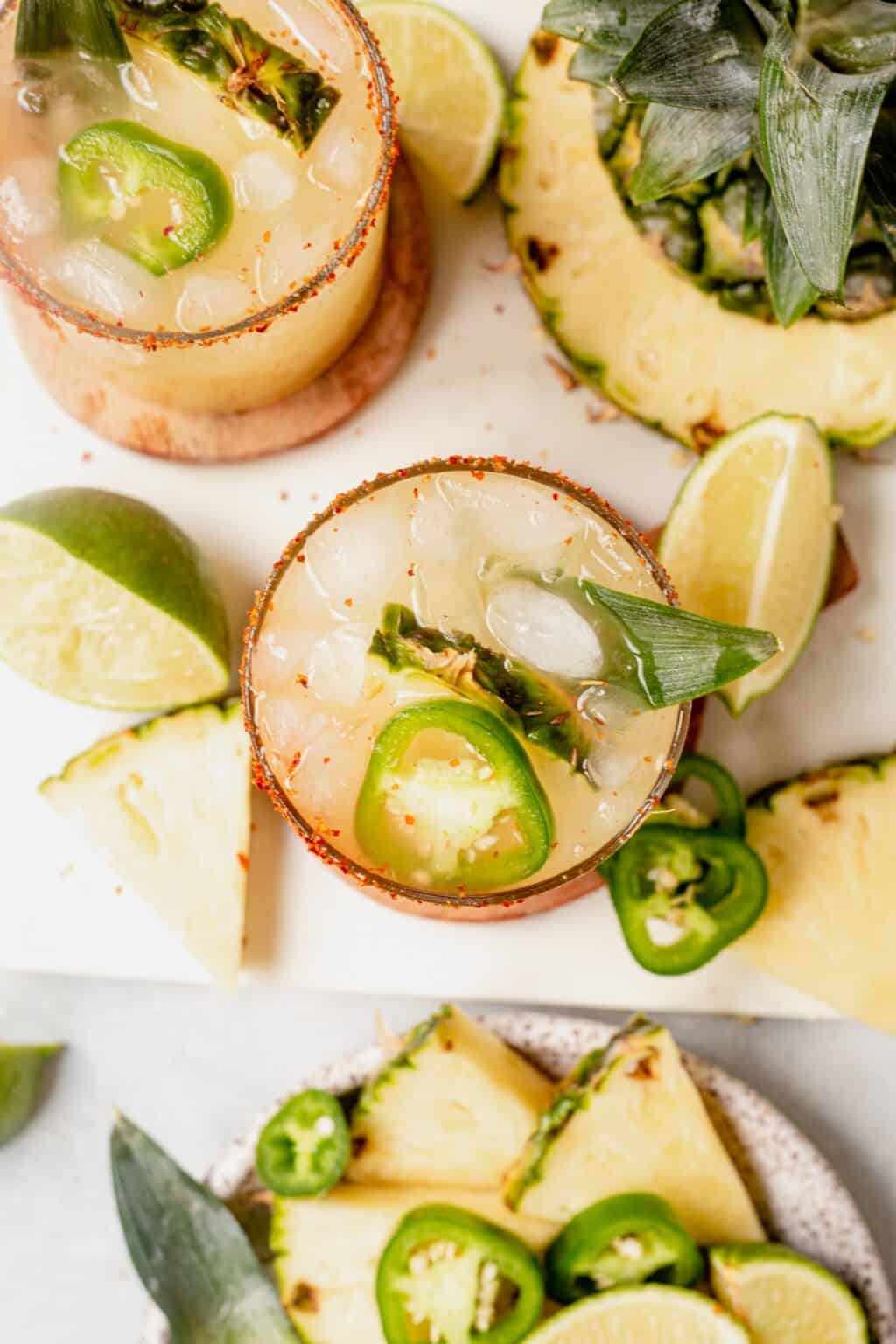 Fresh Pineapple Jalapeño Margarita Recipe