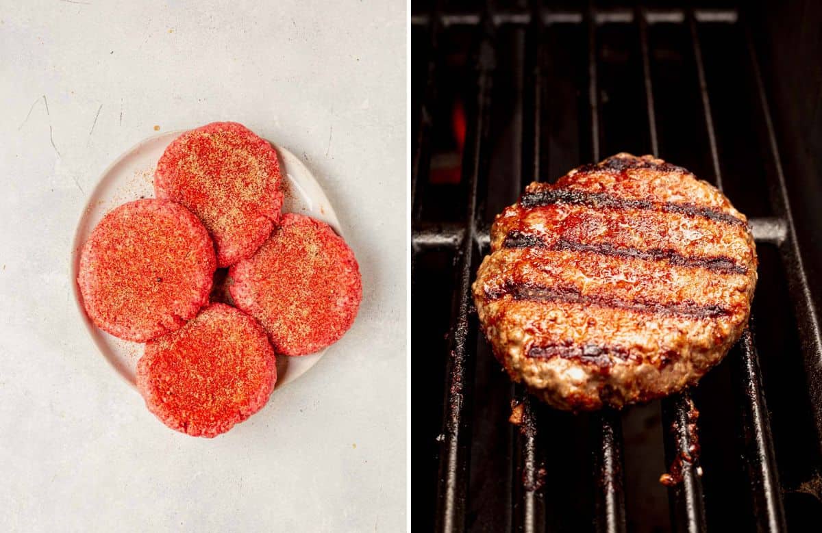 how to grill hamburgers