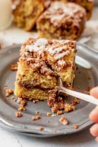 Easy Gluten-Free Cinnamon Crumb Coffee Cake Recipe