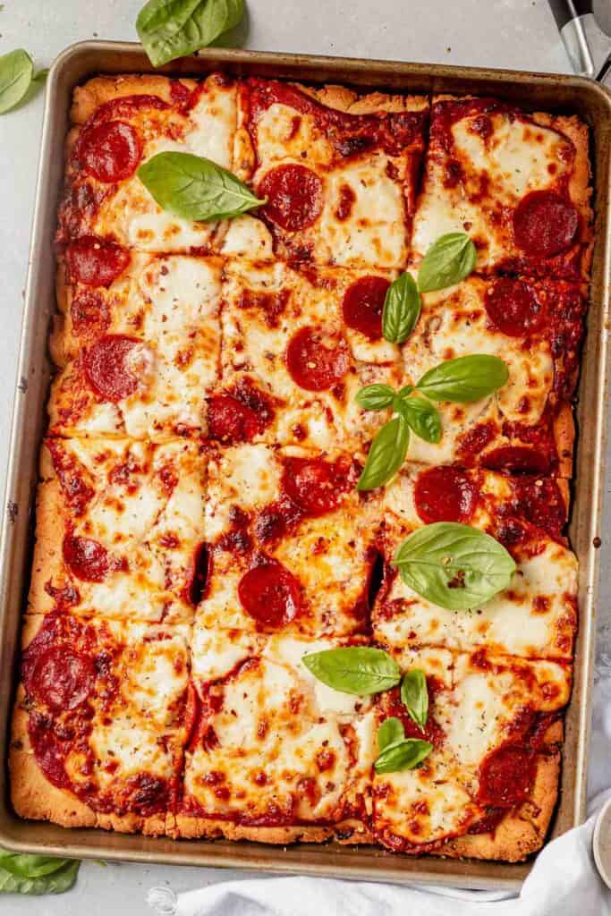 Delicious gluten-free pizza perfect for family dinners